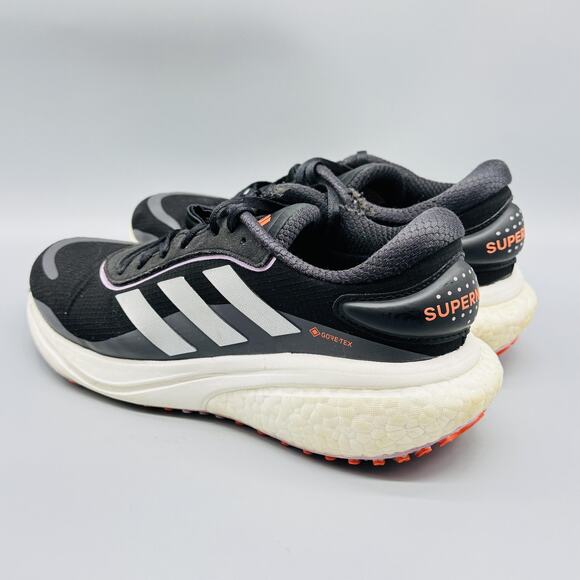 Adidas Shoes Womens 8 Black Supernova GORE TEX Waterproof Boost Running Sneakers - Picture 6 of 14